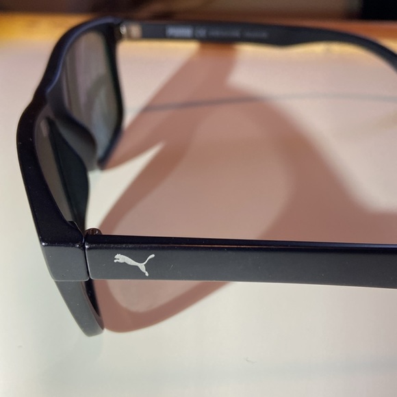 Puma sunglasses unisex polarized black matte PE0044SC0S - Picture 4 of 9